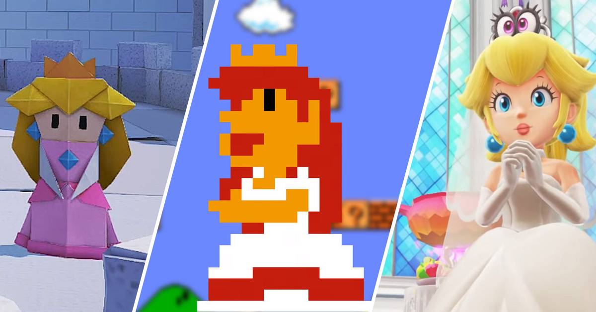 Super Mario 64 Peach Mario 64 Peach's Castle With Courtyard Diorama