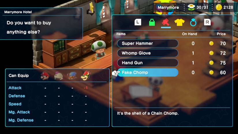 Where To Find Every Weapon In The Super Mario RPG Remake