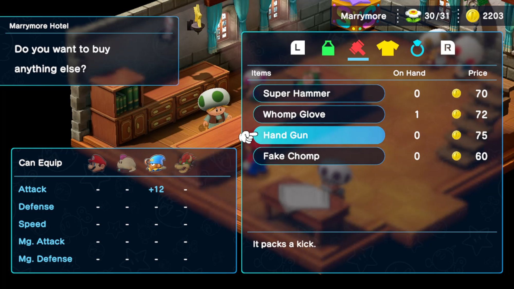 Where To Find Every Weapon In The Super Mario RPG Remake