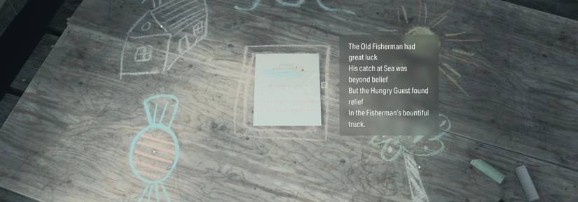 The Old Fisherman Rhyme Riddle Solution In Alan Wake 2
