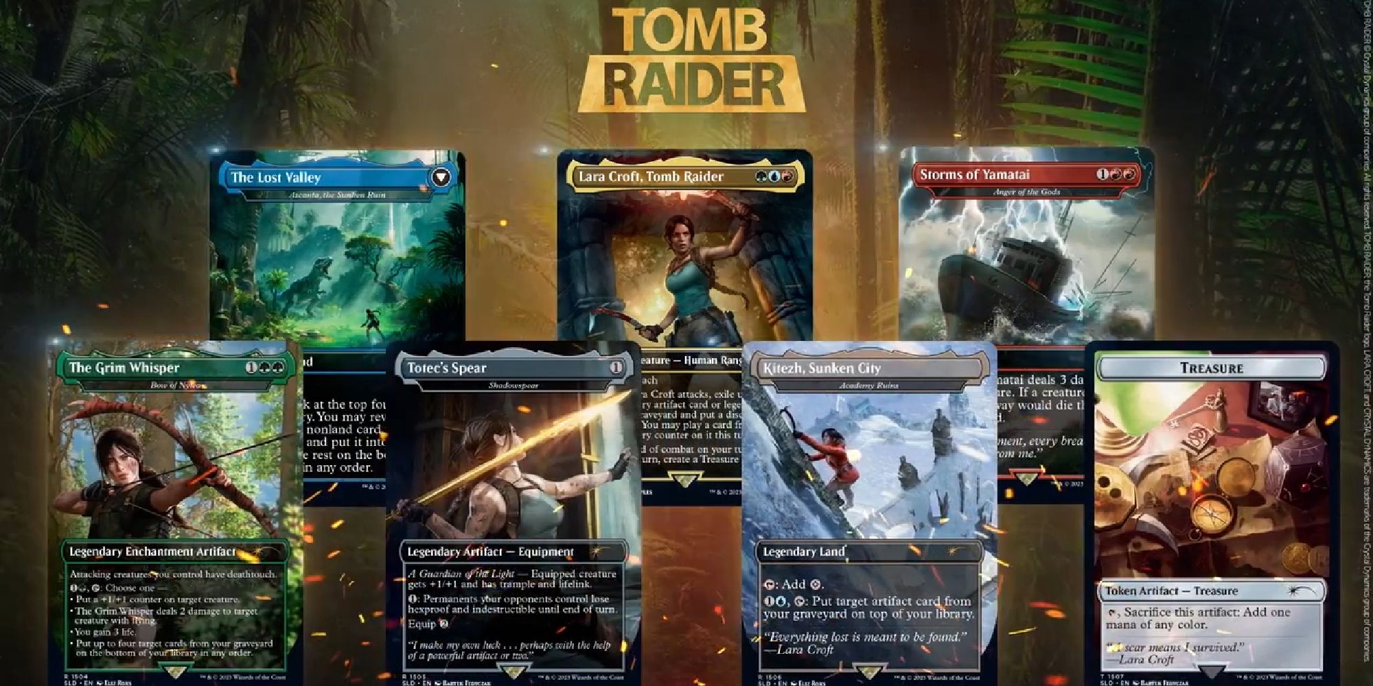 MTG Secret Lair Tomb Raider 通常版 Lara Croft, Tomb Raider (Tomb Raider) (Secret Lair