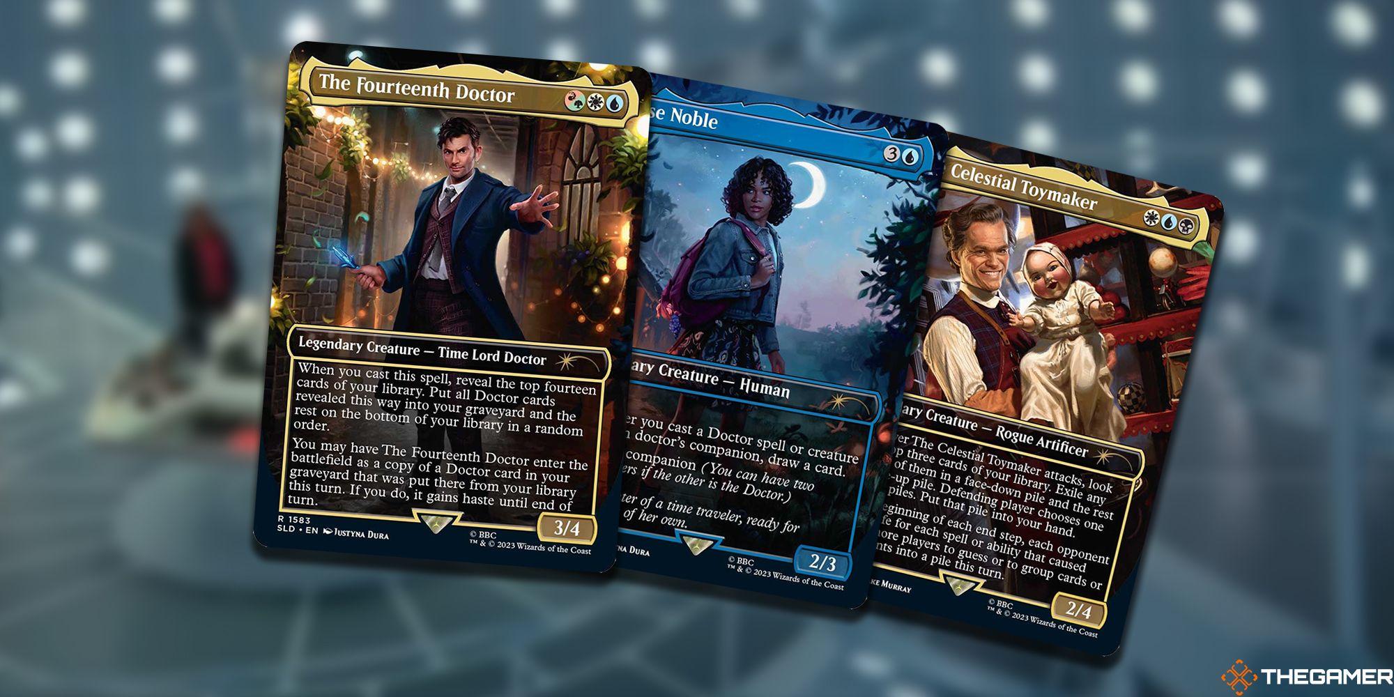 MTG Reveals The First Cards From The Doctor Who 60th