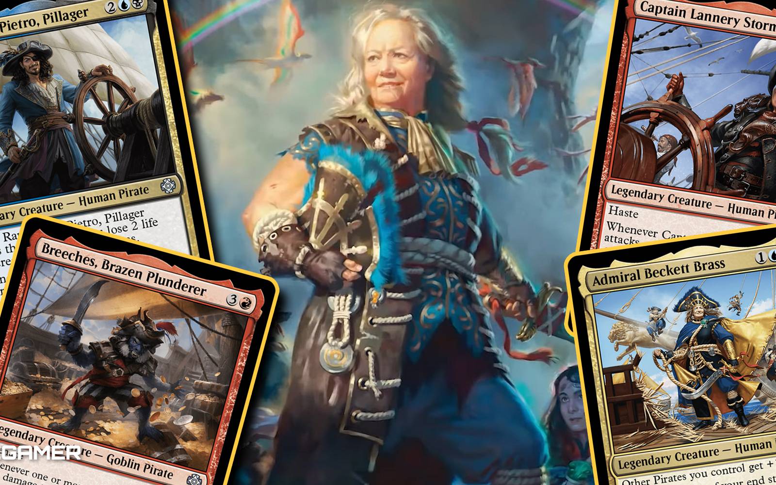 mtg pirate commander deck list Breeches, Brazen Plunderer and Malcolm, Keen-Eyed Navigator PARTNERS P – CommanderComplete Magic: The Gathering - Building
