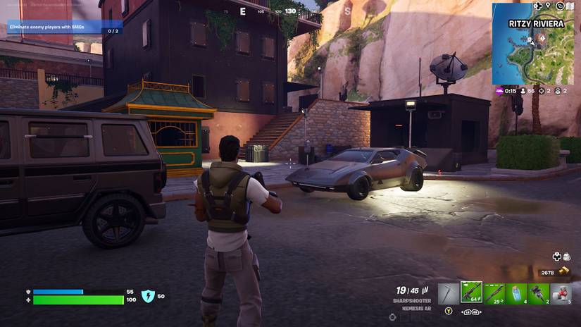 Where To Find The Whiplash In Chapter 5, Season 1 Of Fortnite