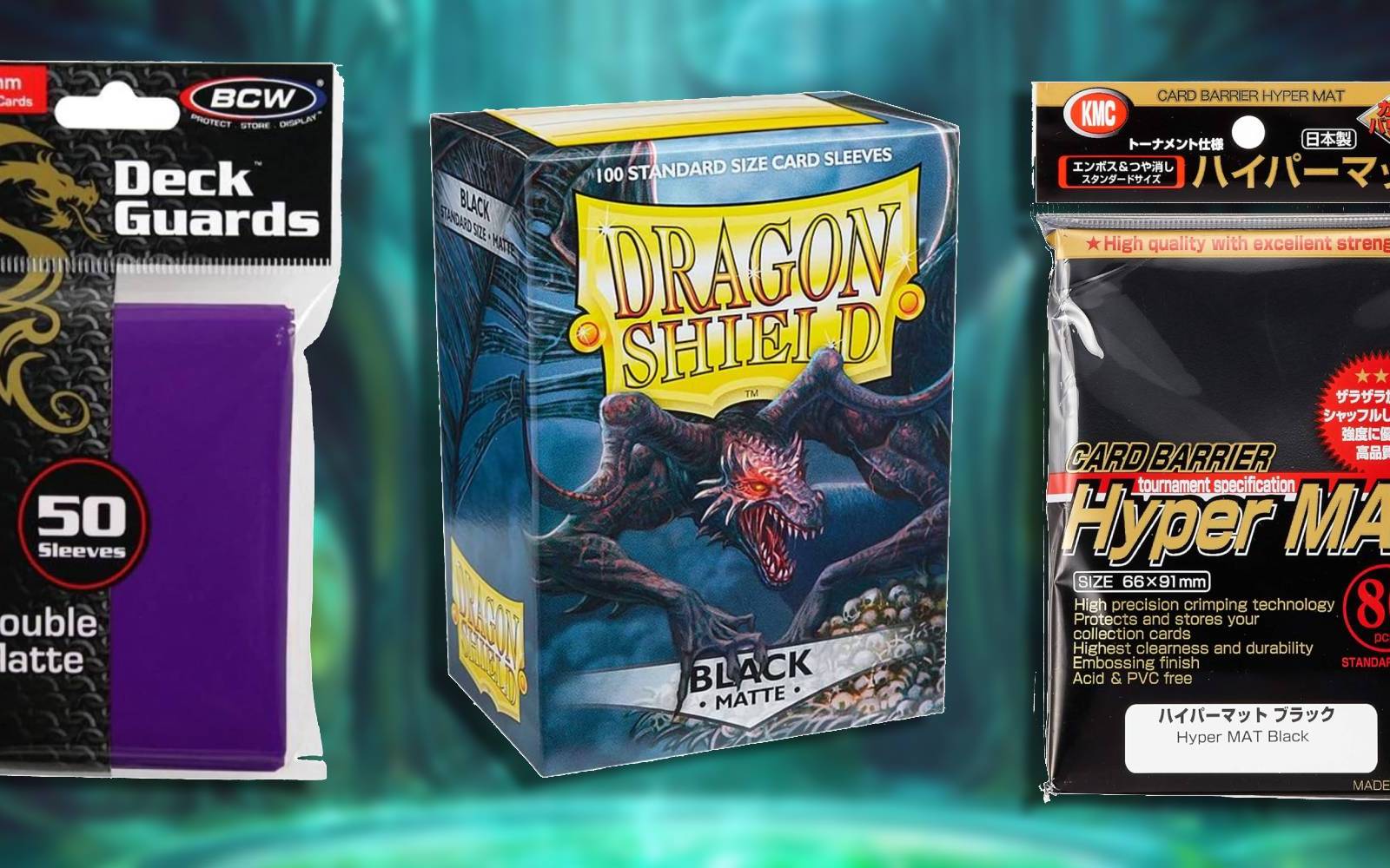 what are the best card sleeves for mtg 500 Counts Black Sleeves, Matte Card Sleeve Deck Card Protectors, Trading Card Fit MTG, TCG and Sports Cards : Toys & Games Best Combo For Excellent Shuffling Acid Best MTG Card Sleeves in