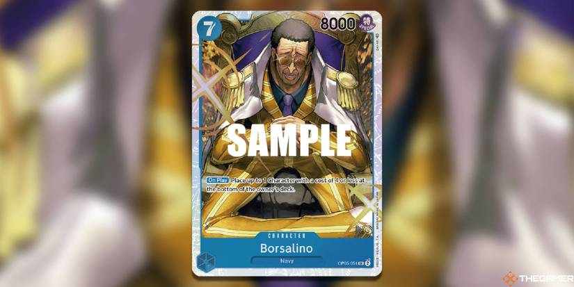 borsalino one piece card game Borsalino (OP05-051) Super Rare EN main image 0