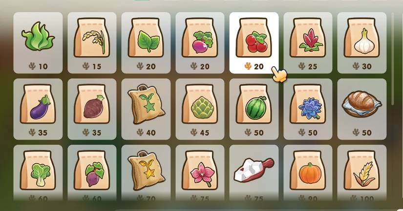 The Best Crops To Have In Fall In Coral Island