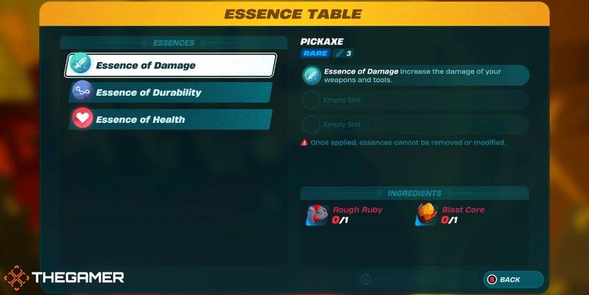 How To Unlock And Use The Essence Table In Lego Fortnite