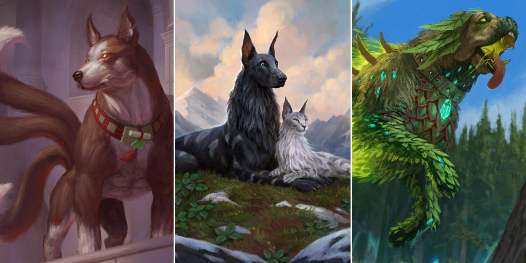 The Best Dog Kindred Commanders In MTG