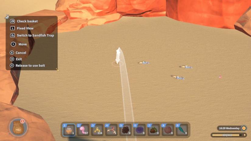 All Fish Locations In My Time At Sandrock