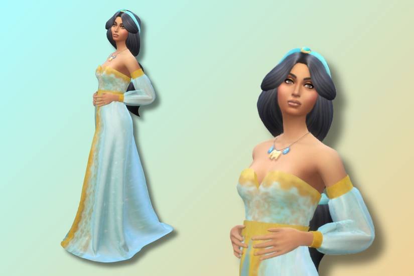 disney princess dresses sims 4 Sims 4 Princess Dress CC
