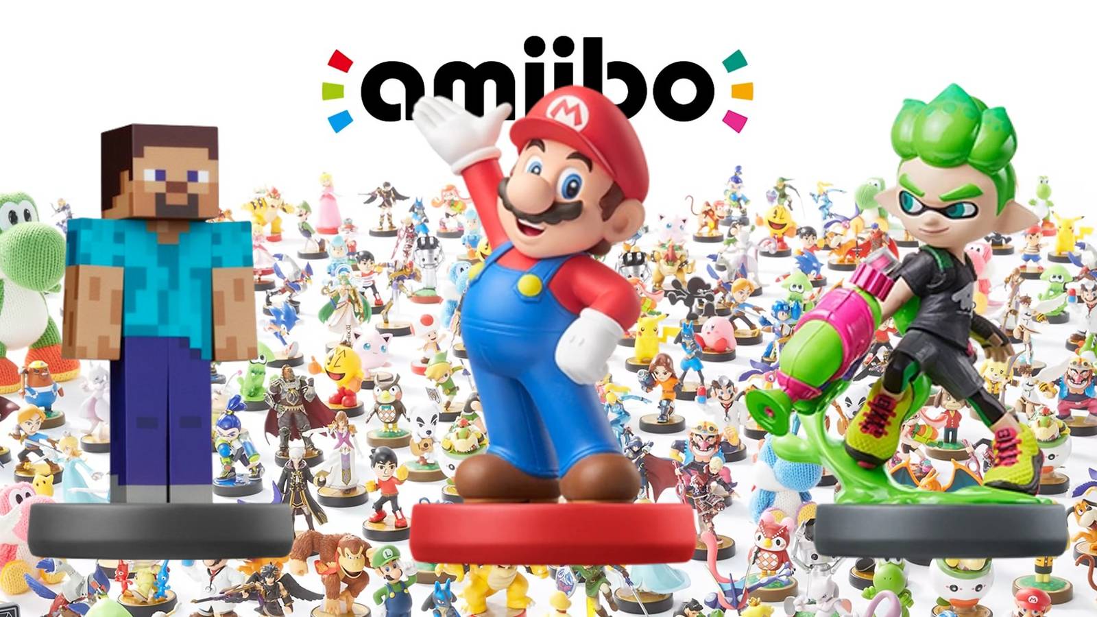 Mario, Splatoon, And Minecraft Figures Included In Best Buy's Big