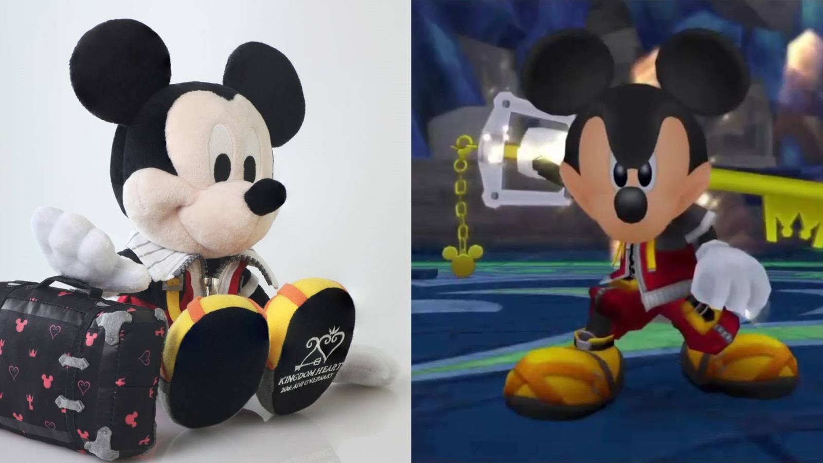 Kingdom Hearts' King Mickey Anniversary Plush Is Almost Half Price