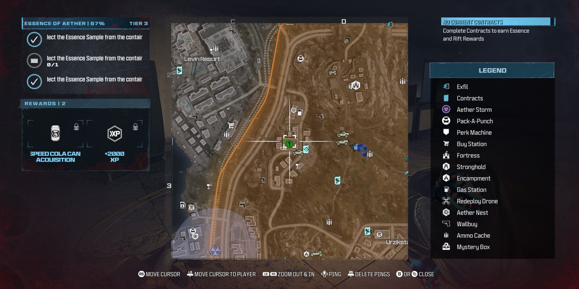 All Essence Of Aether Locations In MW3 Zombies.