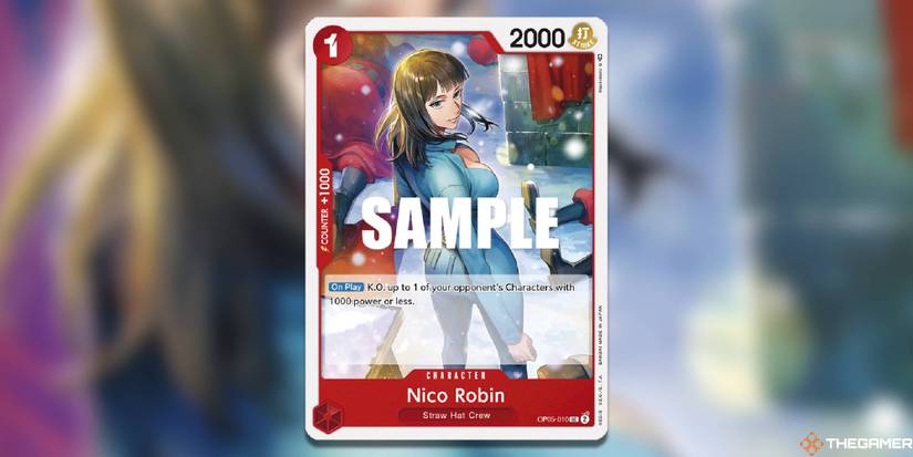 Nice Robi One Piece Card Game: The 10 Best Red Cards From OP-05: Awakening Of The ...