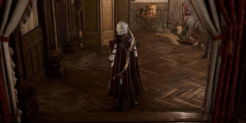 Astarion equipped with Blightbringer in Baldur's Gate 3.