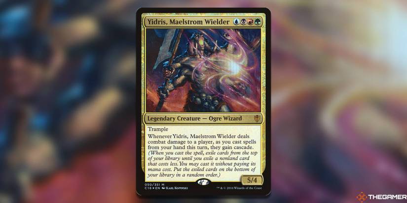 mtg yidris commander deck Yidris, Maelstrom Wielder CASCADE SUSPEND Free Spells Magic Custom Put the exiled cards on the bottom of your library in a random order.) Yidris, Maelstrom Wielder