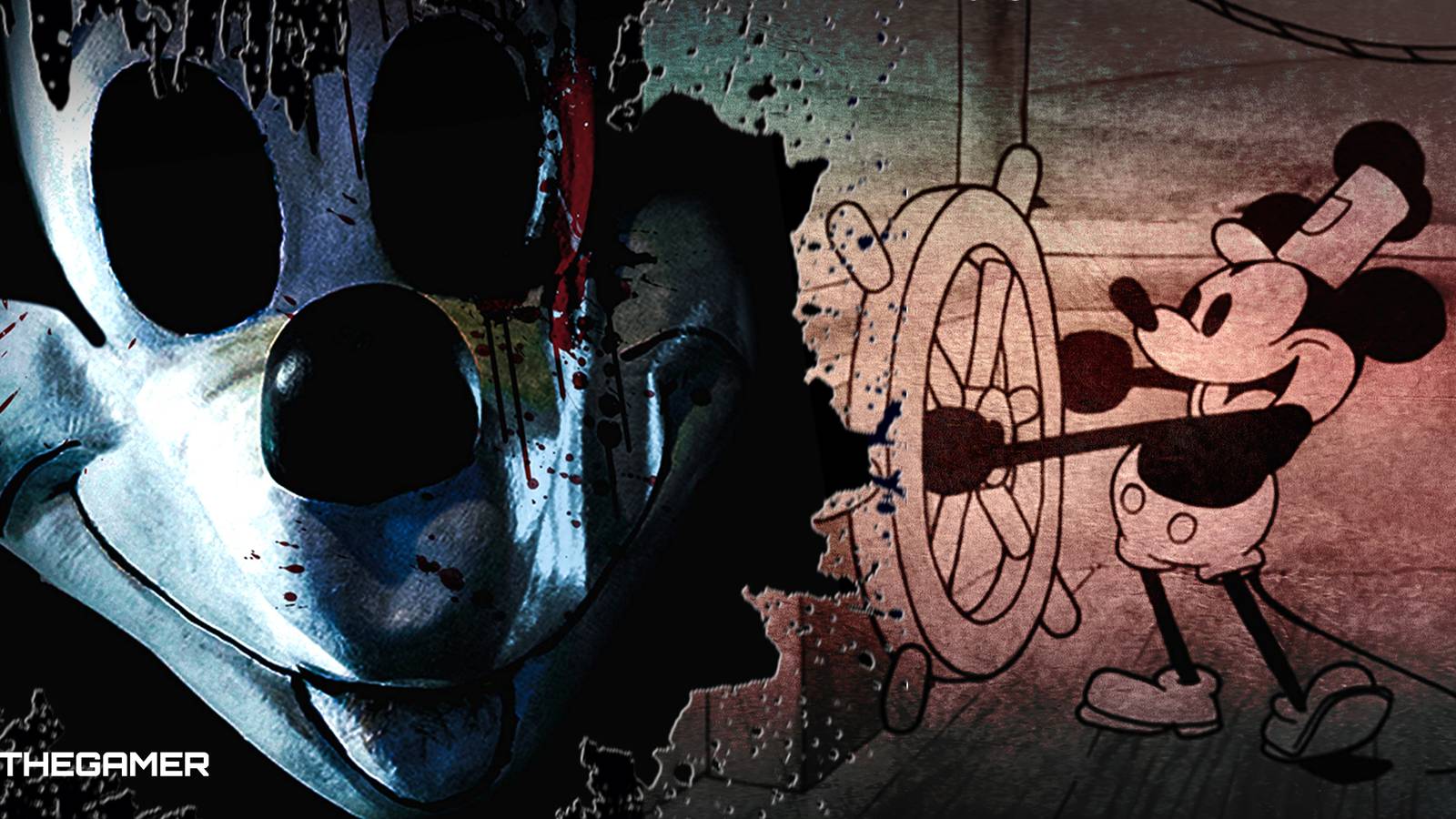 Mr. Brainwash - Mickey - Unique piece on paper, image size:1600x900