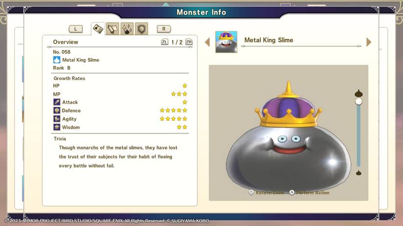 Where To Find Metal Slimes In Dragon Quest Monsters: The Dark Prince