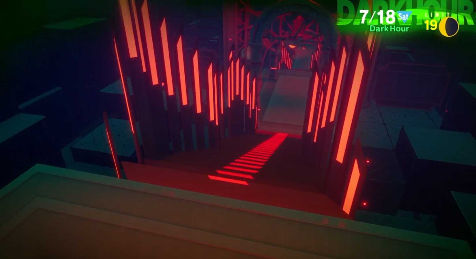 a stairwell that leads down into the monad depth persona 3 reload the monad passage p3r