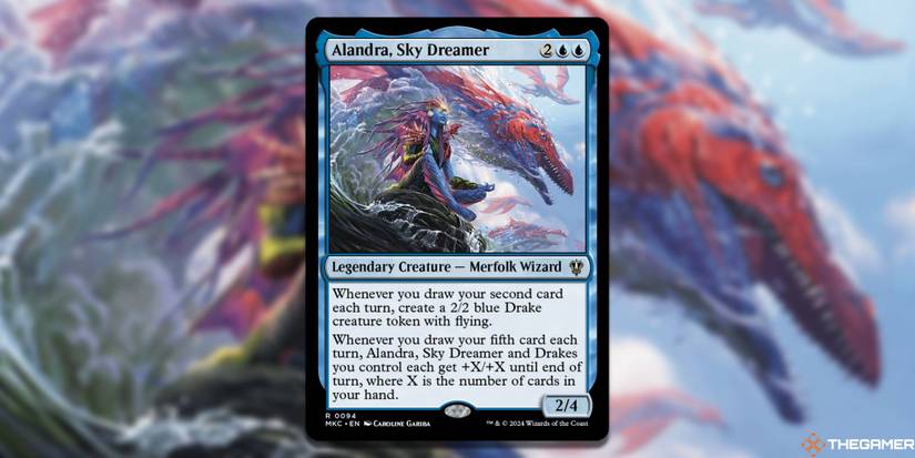 deep clue sea mtg card list Grim Flayer (Borderless Alternate Art) [Double Masters 2022]