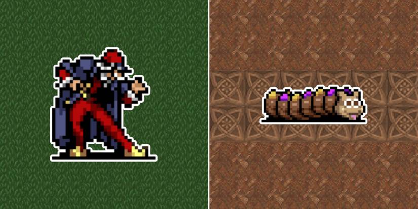 Sprites of Big Trouser And Sammy from Vampire Survivors