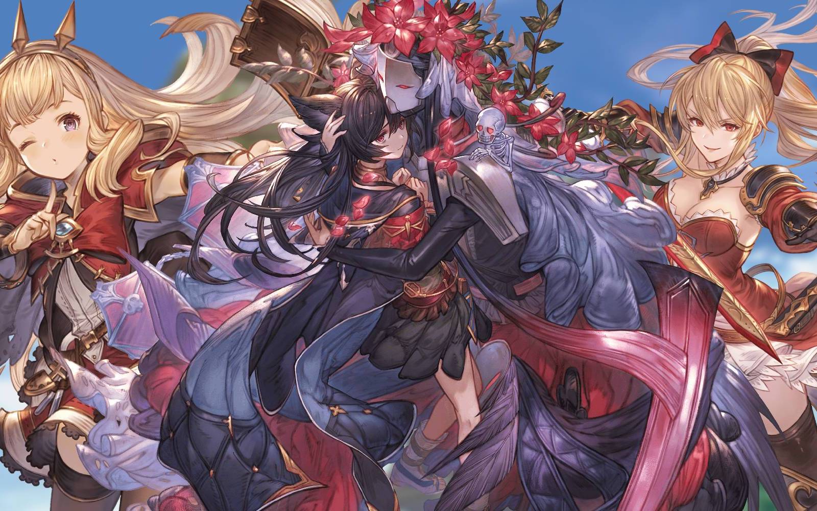 Camiseta Granblue Fantasy Versus: Rising Dash Light Attack Zeta - Algodón, Manga Corta, Diseño Oficial