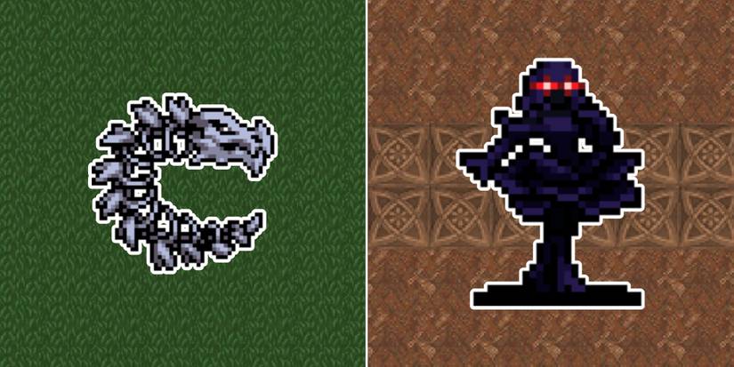 Sprites of Gains Boros And Rose De Infernas from Vampire Survivors