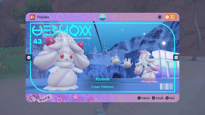 How To Get Alcremie In Pokemon Scarlet & Violet: The Indigo Disk