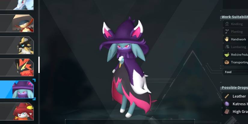The Best Dark Pals In Palworld