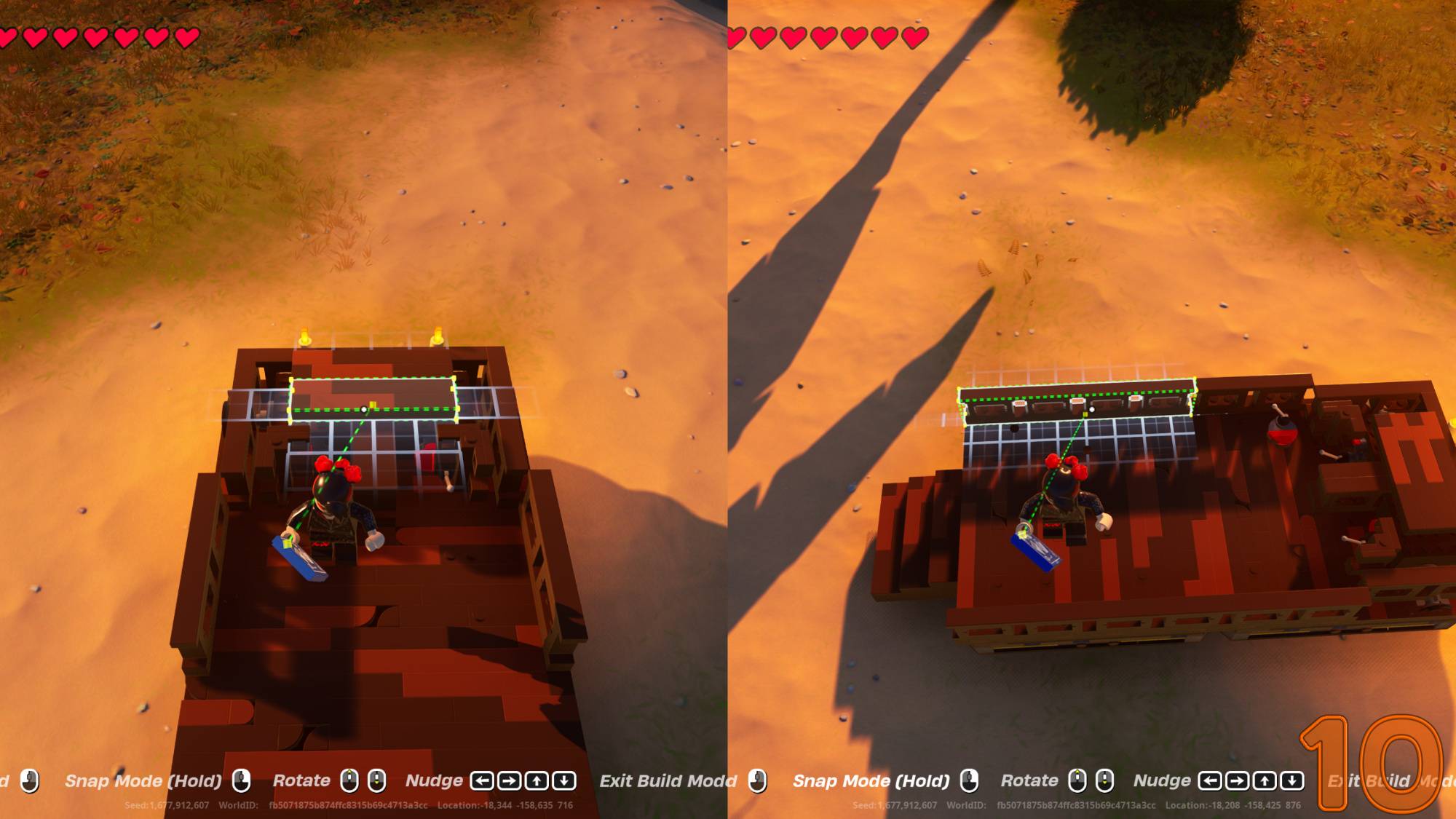 Rustic Cedar Rails How To Build An Aircraft In Lego Fortnite