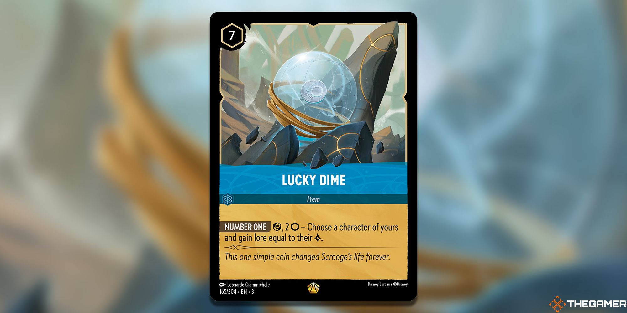 Lorcana ロルカナ 英語 Lucky Dime 2枚 Lorcana ロルカナ 英語 Lucky Dime 2枚 Lucky Dime 165/204