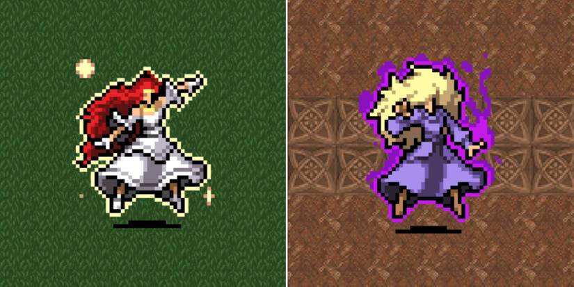 Sprites of Luminaire Foscari And Genevieve Gruyère from Vampire Survivors