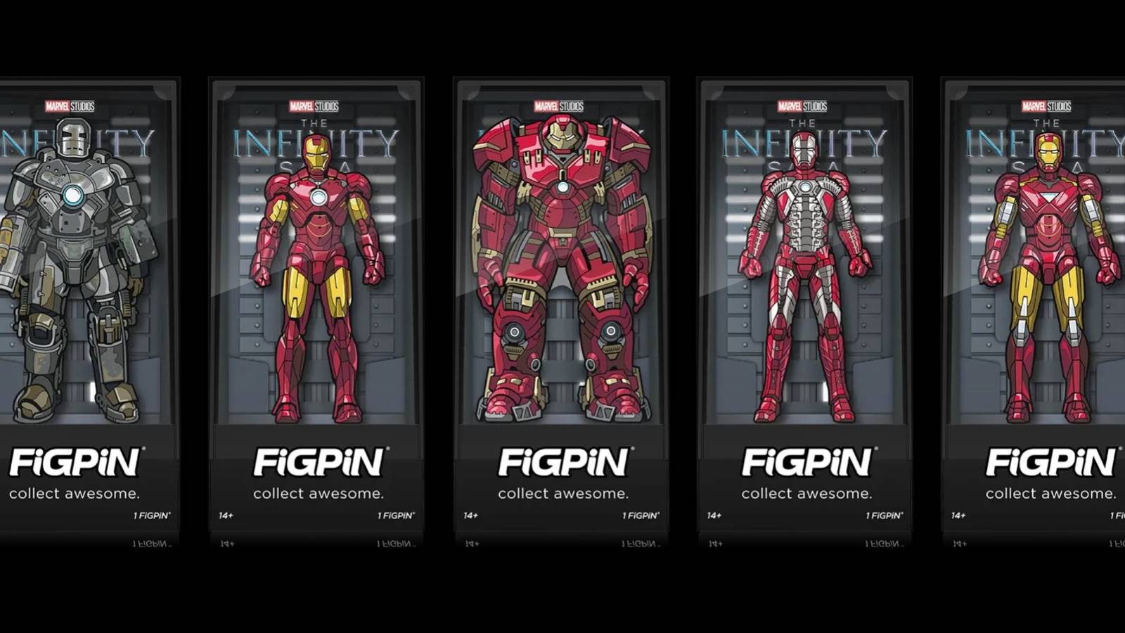 FigPin Reveals Very Limitied Edition Hall Of Armor MCU Iron Man Set FigPin Reveals Very Limitied Edition Hall Of Armor MCU Iron Man Set