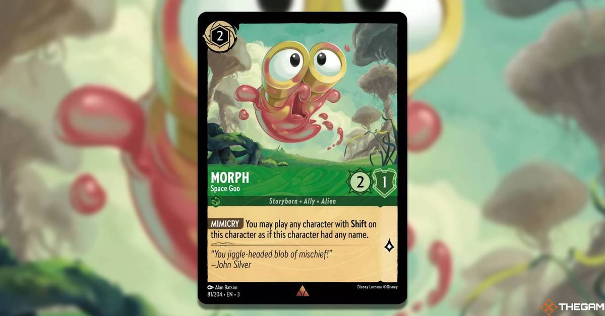 lorcana morph card Morph - Space Goo main image 0