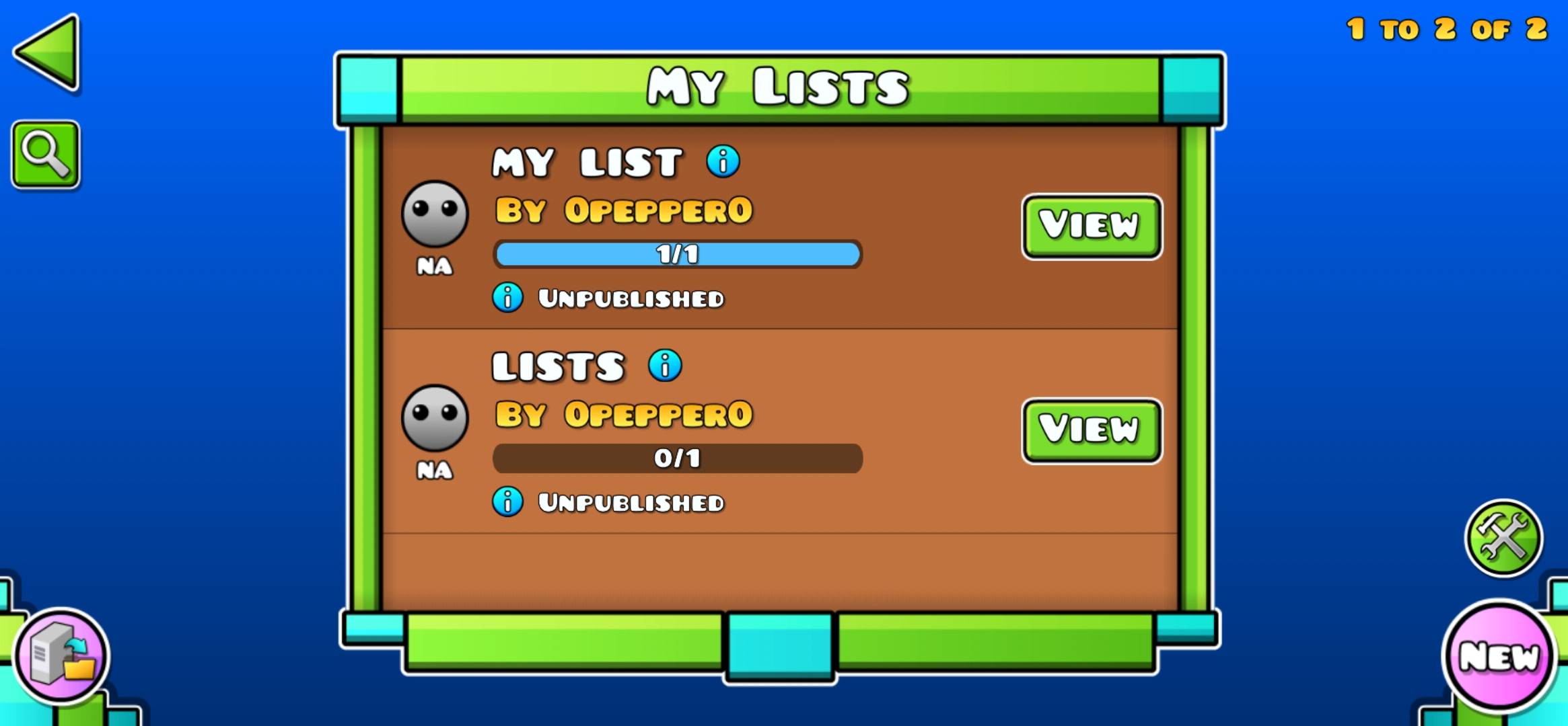 Geometry Creator Menu How To Create And Share Lists In Geometry Dash
