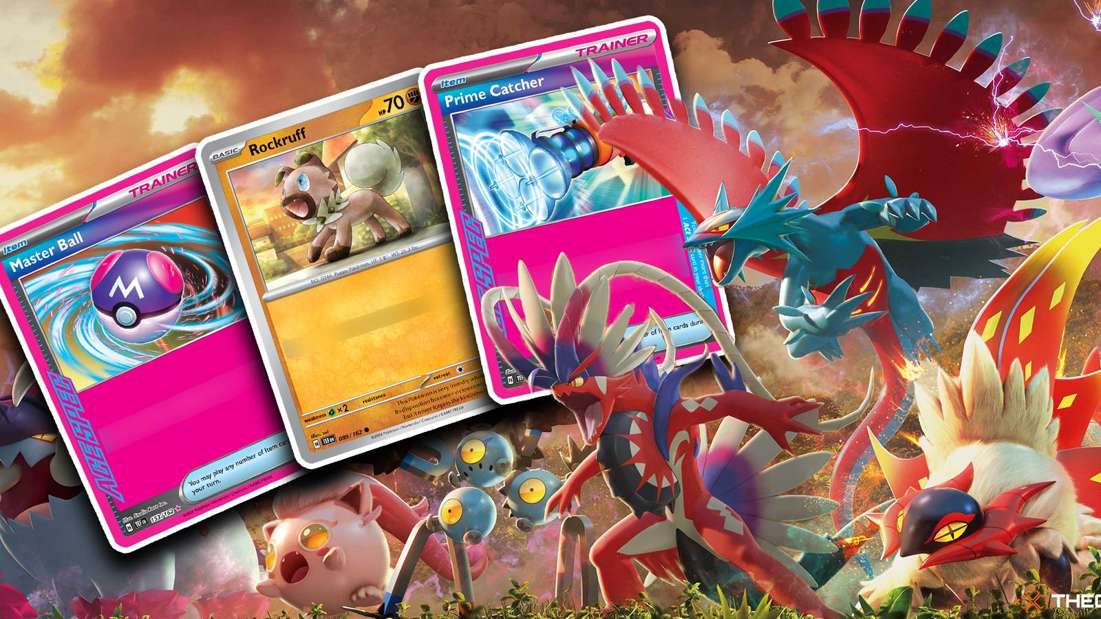 Exclusive: Ace Spec Master Ball, Prime Catcher, And Rockruff Come To Pokemon TCG's Temporal Forces Exclusive: Ace Spec Master Ball, Prime Catcher, And Rockruff Come To Pokemon TCG's Temporal Forces