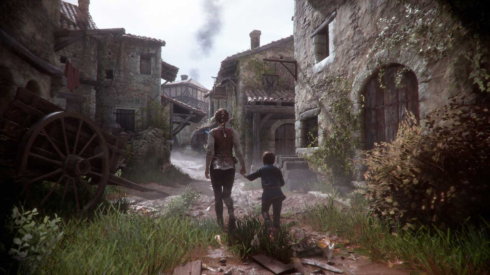 Amesia and Hugo in A Plague Tale Innocence
