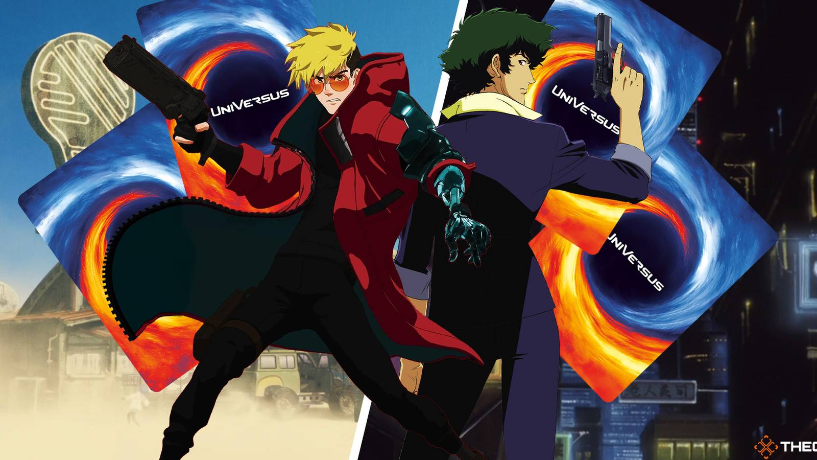 Check Out 42 New Cards From UniVersus' Cowboy Bebop And Trigun Stampede Challenge Decks Check Out 42 New Cards From UniVersus' Cowboy Bebop And Trigun Stampede Challenge Decks
