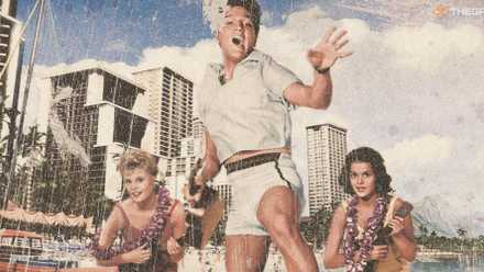 Elvis' Blue Hawaii teamed up with Like a Dragon Infinite Wealth for a historic photo