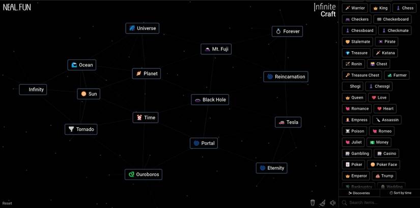 Ruby Infinity Craft How To Craft Infinity In Infinite Craft