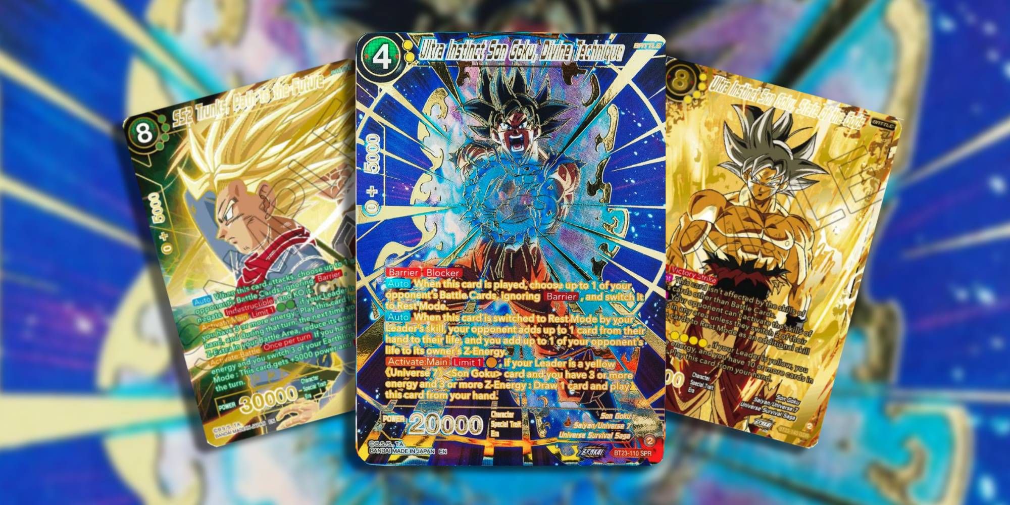 The Most Valuable Cards In Perfect Combination - Dragon Ball Super