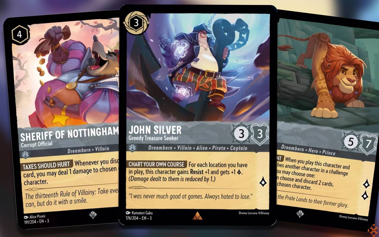 The Best Steel Cards In Into The Inklands In Disney Lorcana