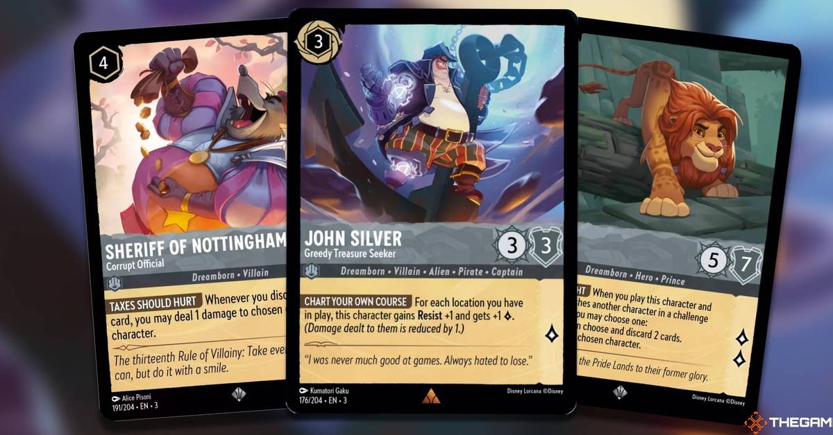 The Best Steel Cards In Into The Inklands In Disney Lorcana