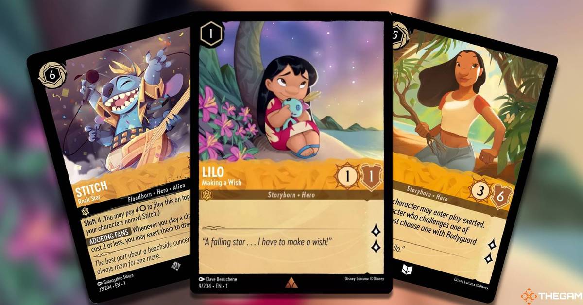 The Best Lilo And Stitch Cards In Lorcana
