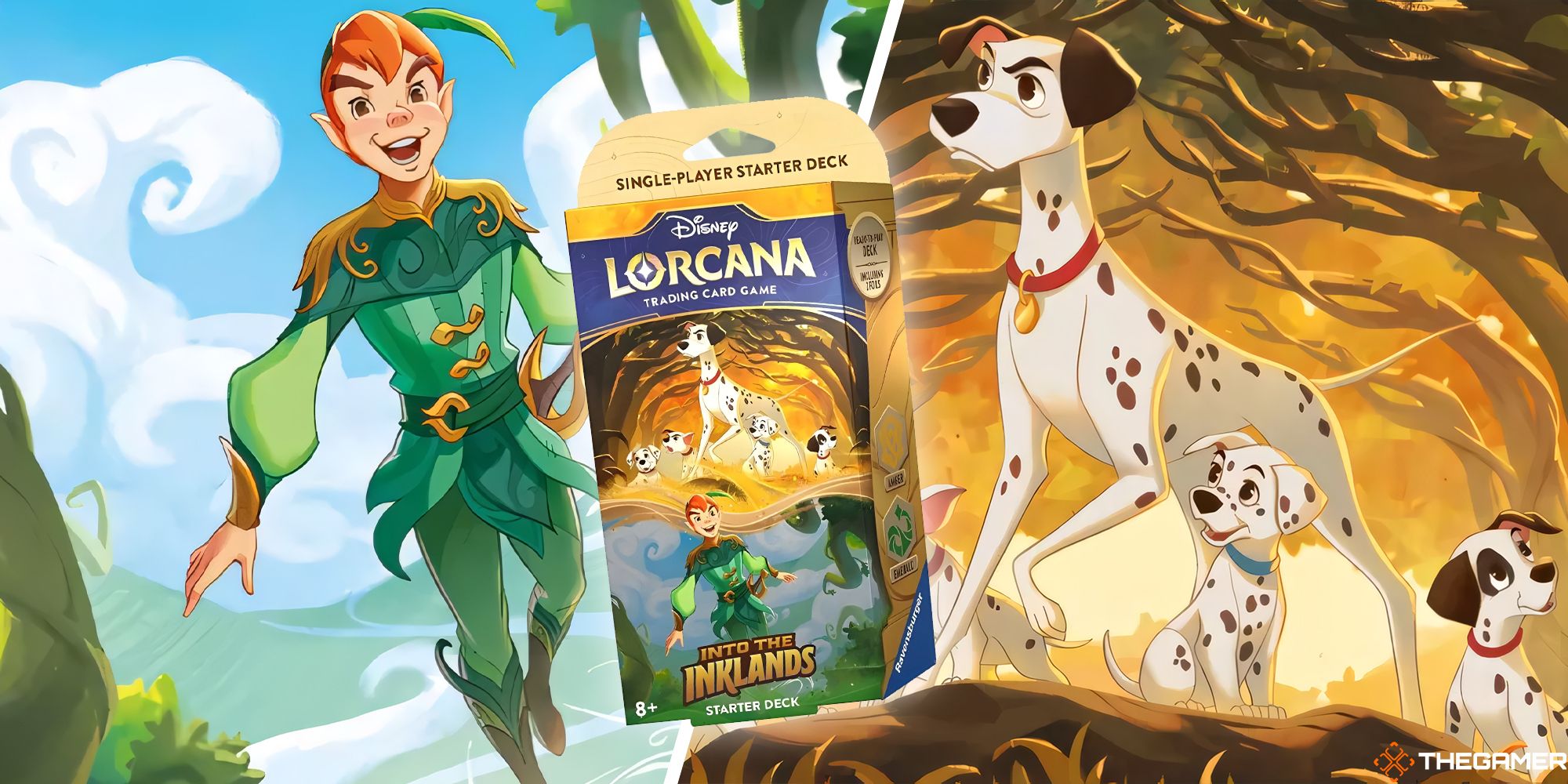 Disney Lorcana: Into The Inklands  Amber/Emerald Starter Deck Guide