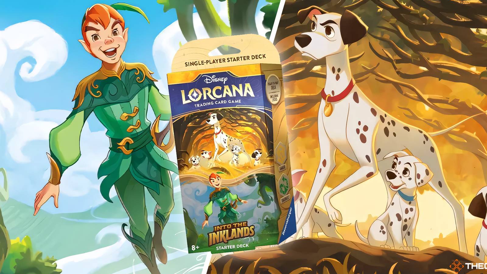 Disney Lorcana: Into The Inklands Amber/Emerald Starter Deck Guide Disney Lorcana: Into The Inklands Amber/Emerald Starter Deck Guide