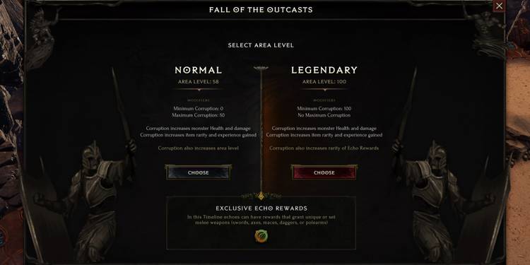 Last Epoch Empowered Monolith Difficulty Selection Last Epoch Empowered Monolith Difficulty Selection