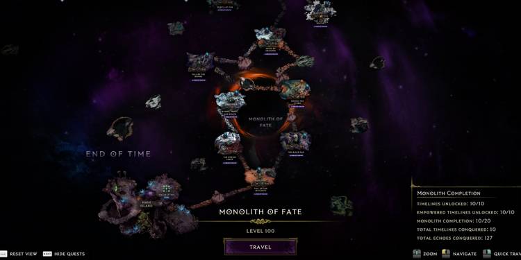 Last Epoch End Of Time Monolith Of Fate Map Last Epoch End Of Time Monolith Of Fate Map