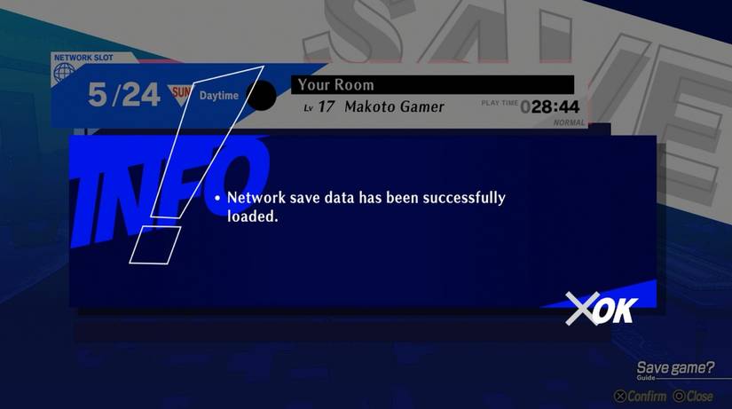 What Can You See When You Connect To The Network In Persona 3 Reload?